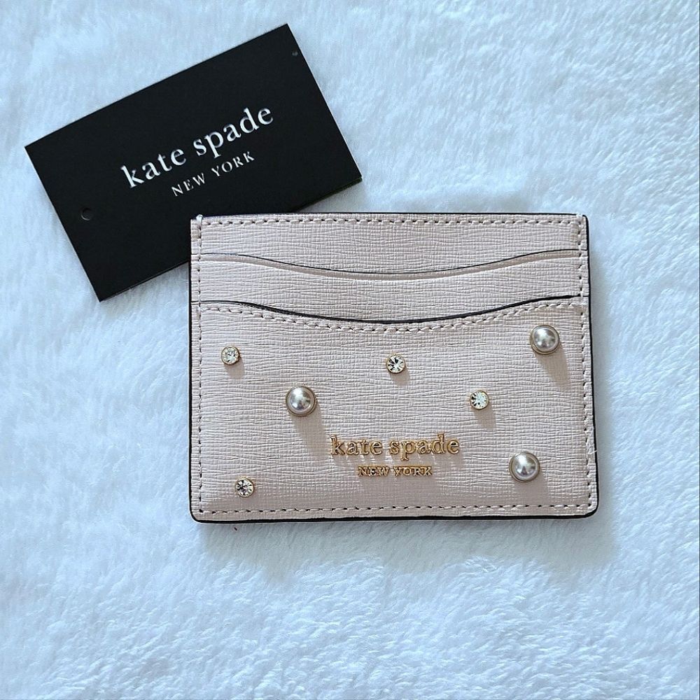 Kate Spade♠️ "Purl Embellished" Card💳 Holder - NWT - Picture 13 of 15